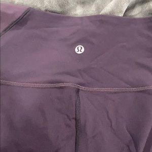 Lululemon purple shades leggings